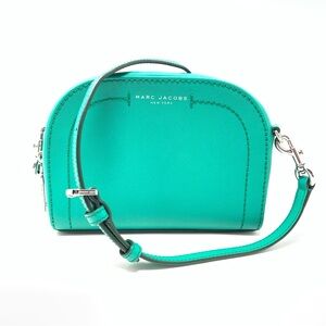 Marc Jacobs Saffiano Leather Playback Crossbody Bag in Green